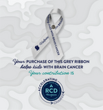Go Grey in May Pin Ribbon (20 PACK)